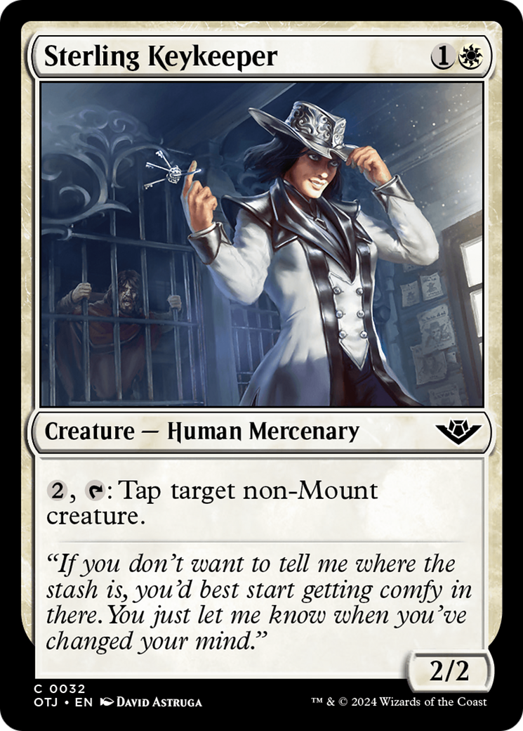 Sterling Keykeeper [Outlaws of Thunder Junction] - Magic: The Gathering - Card Brawlers | Quebec | Canada |
