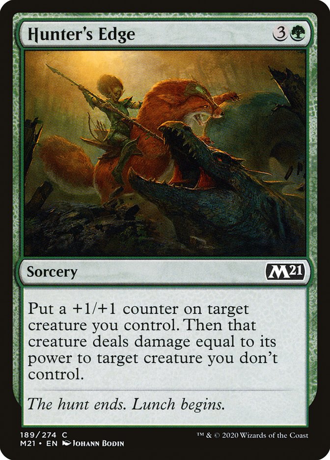 Hunter's Edge [Core Set 2021] - Magic: The Gathering - Card Brawlers | Quebec | Canada |