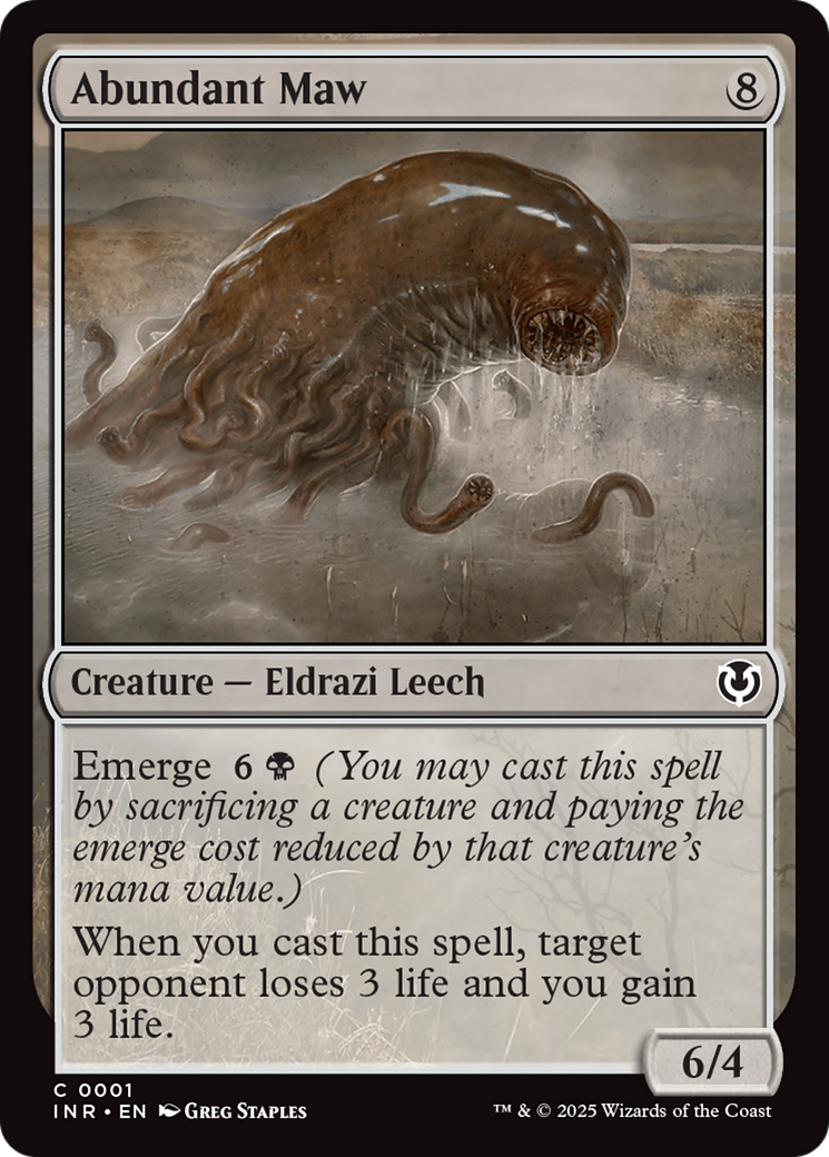 Abundant Maw [Innistrad Remastered] - Magic: The Gathering - Card Brawlers | Quebec | Canada |