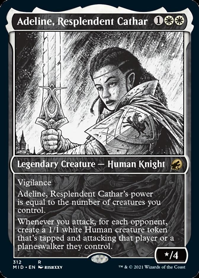 Adeline, Resplendent Cathar (Showcase Eternal Night) [Innistrad: Midnight Hunt] - Magic: The Gathering - Card Brawlers | Quebec | Canada |