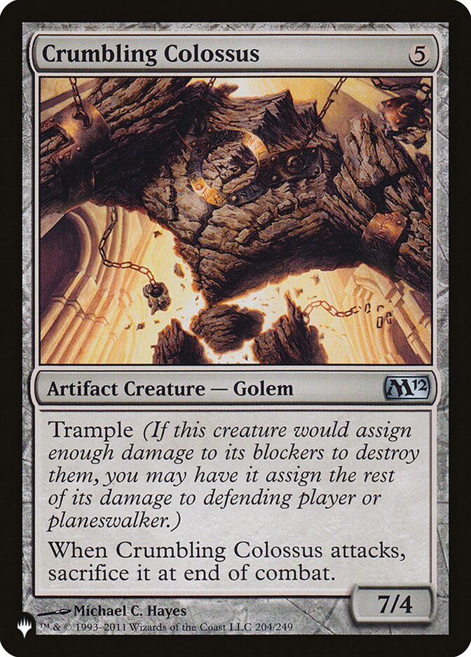 Crumbling Colossus [The List] - Magic: The Gathering - Card Brawlers | Quebec | Canada |