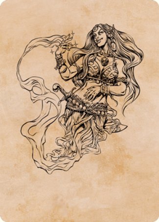 Djinni Windseer (Showcase) Art Card [Dungeons & Dragons: Adventures in the Forgotten Realms Art Series] - Magic: The Gathering - Card Brawlers | Quebec | Canada |