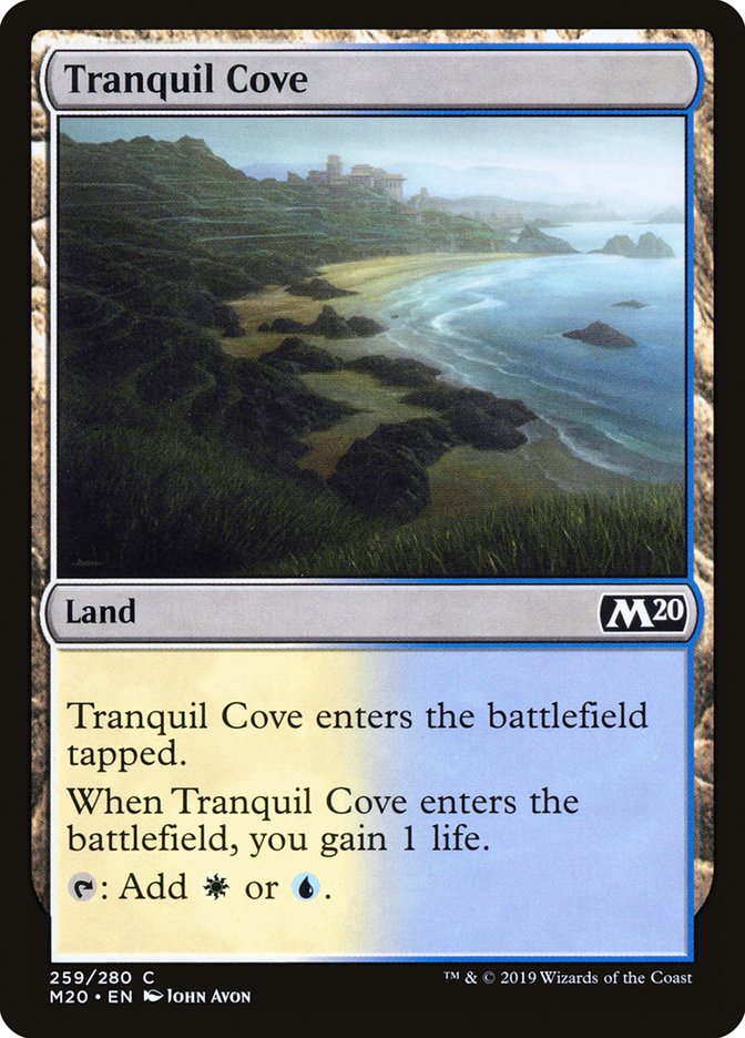 Tranquil Cove [Core Set 2020] - Magic: The Gathering - Card Brawlers | Quebec | Canada |