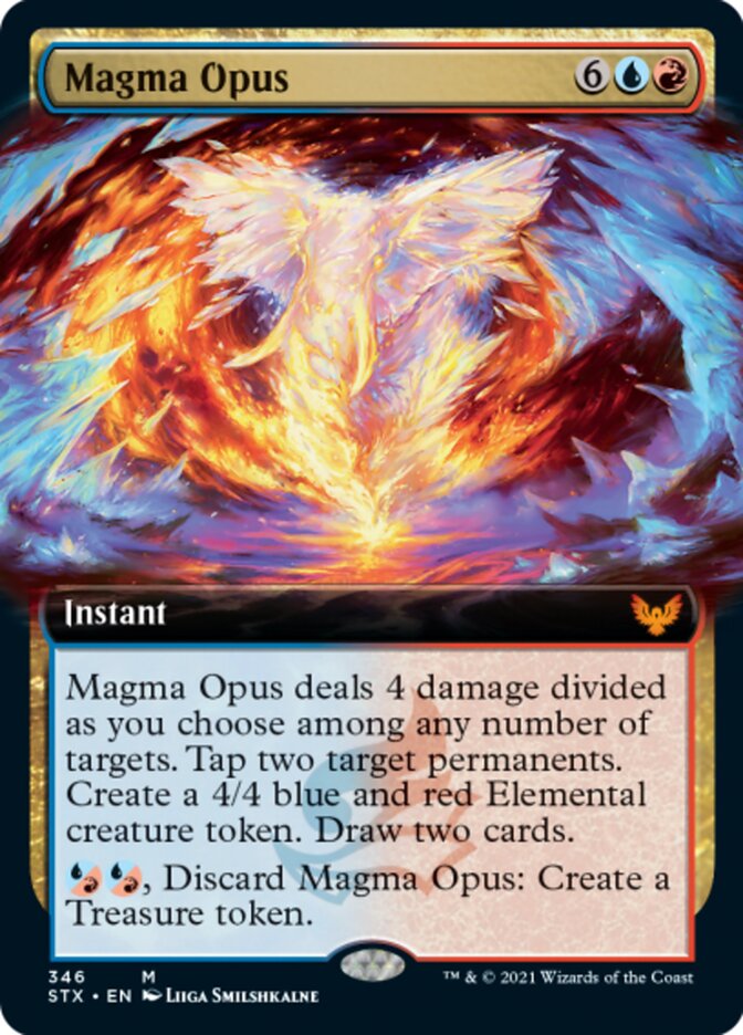 Magma Opus (Extended Art) [Strixhaven: School of Mages] - Magic: The Gathering - Card Brawlers | Quebec | Canada |
