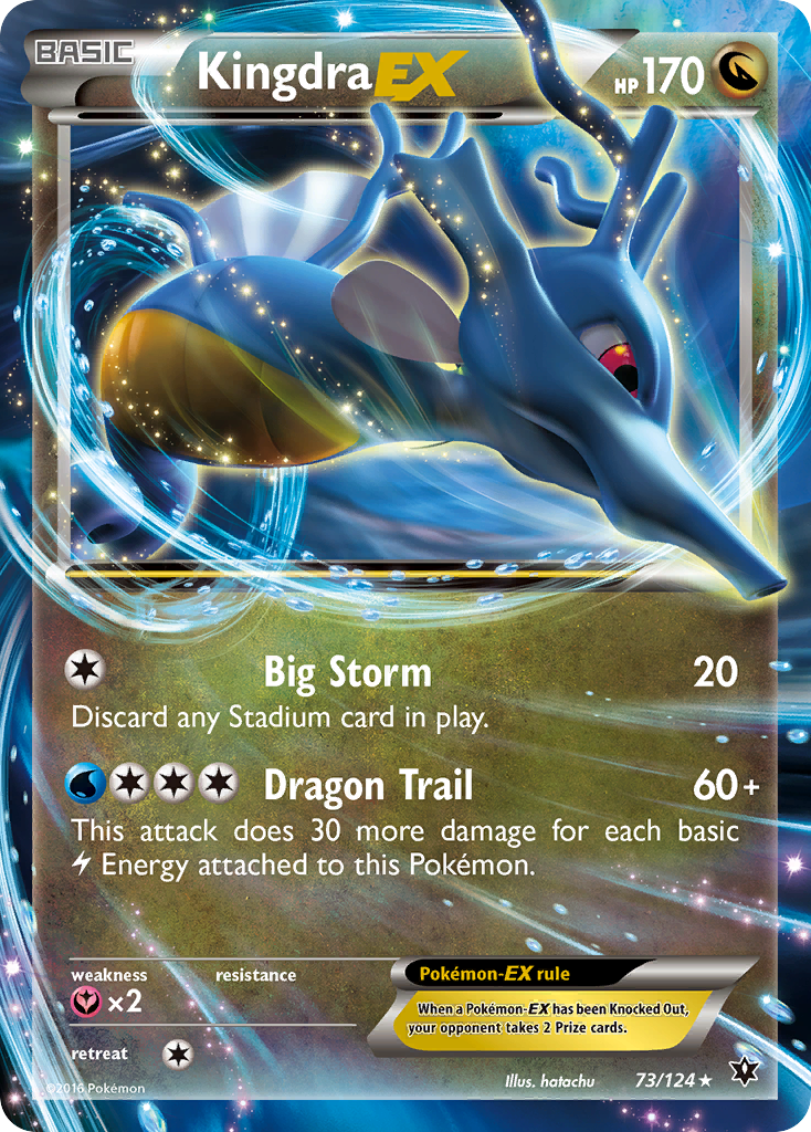 Kingdra EX (73/124) [XY: Fates Collide] - Pokémon - Card Brawlers | Quebec | Canada |