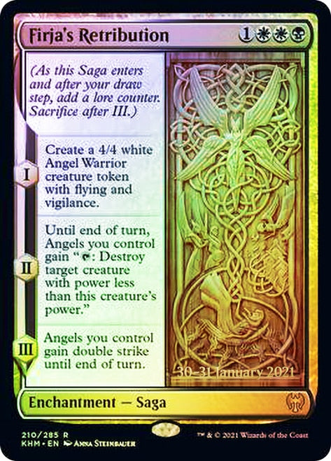 Firja's Retribution [Kaldheim Prerelease Promos] - Magic: The Gathering - Card Brawlers | Quebec | Canada |