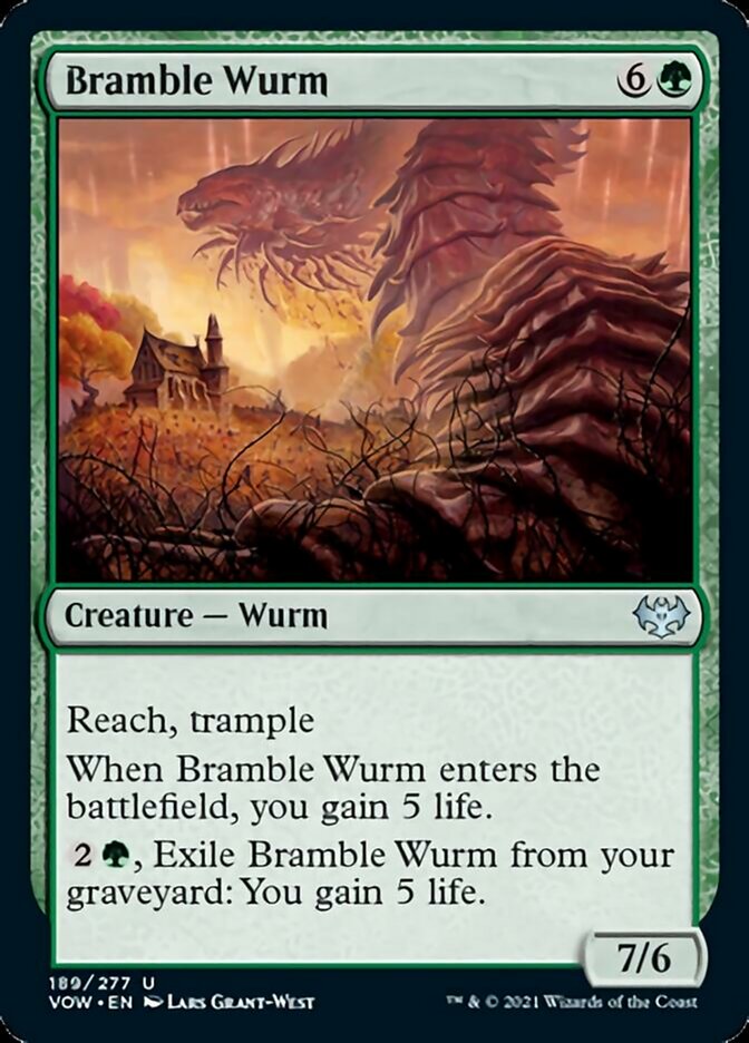 Bramble Wurm [Innistrad: Crimson Vow] - Magic: The Gathering - Card Brawlers | Quebec | Canada |