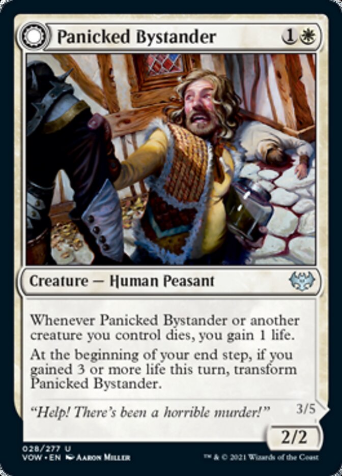 Panicked Bystander // Cackling Culprit [Innistrad: Crimson Vow] - Magic: The Gathering - Card Brawlers | Quebec | Canada |