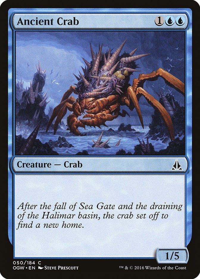 Ancient Crab [Oath of the Gatewatch] - Magic: The Gathering - Card Brawlers | Quebec | Canada |