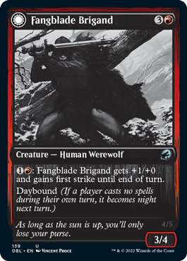 Fangblade Brigand // Fangblade Eviscerator [Innistrad: Double Feature] - Magic: The Gathering - Card Brawlers | Quebec | Canada |