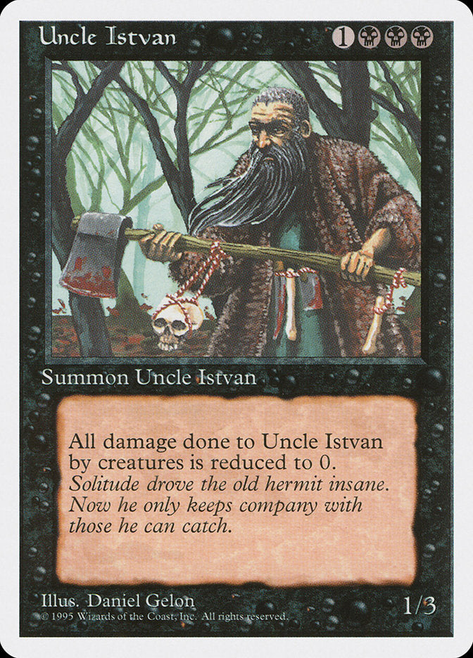 Uncle Istvan [Fourth Edition] - Magic: The Gathering - Card Brawlers | Quebec | Canada |
