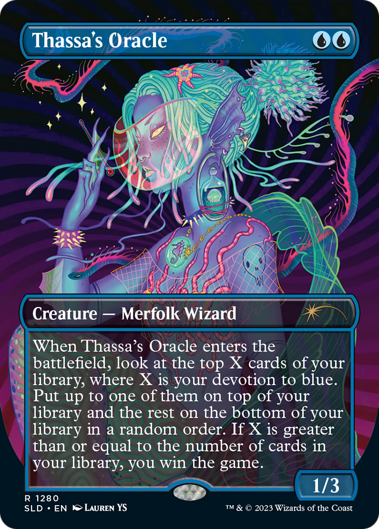 Thassa's Oracle (Borderless) [Secret Lair Drop Series] - Magic: The Gathering - Card Brawlers | Quebec | Canada |