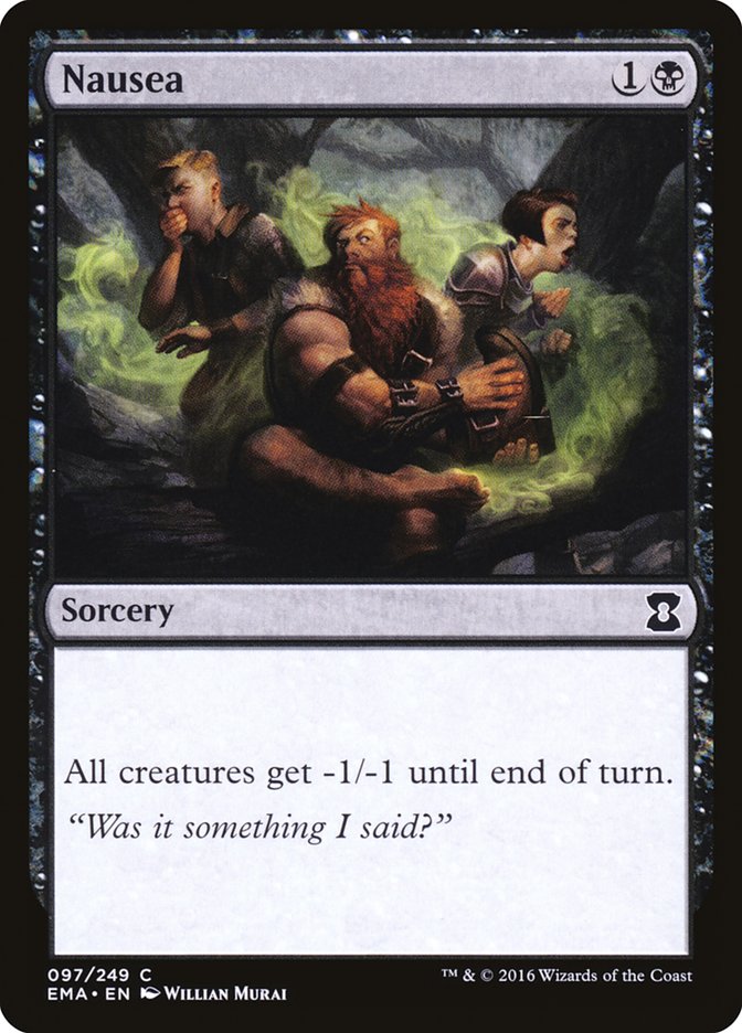Nausea [Eternal Masters] - Magic: The Gathering - Card Brawlers | Quebec | Canada |