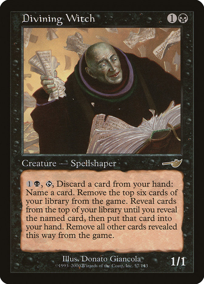 Divining Witch [Nemesis] - Magic: The Gathering - Card Brawlers | Quebec | Canada |