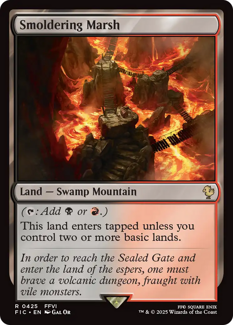 Smoldering Marsh [FINAL FANTASY Commander] - Magic: The Gathering - Card Brawlers | Quebec | Canada |