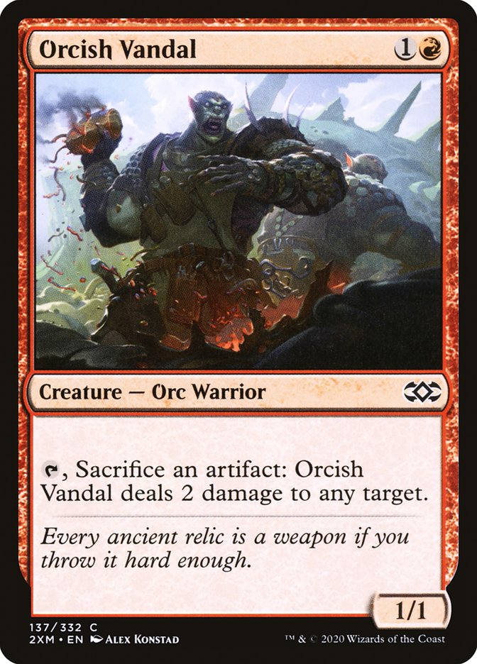 Orcish Vandal [Double Masters] - Magic: The Gathering - Card Brawlers | Quebec | Canada |