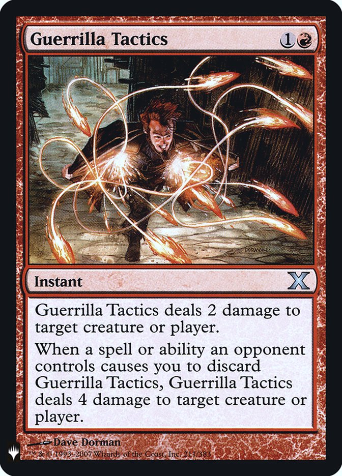 Guerrilla Tactics [Mystery Booster] - Magic: The Gathering - Card Brawlers | Quebec | Canada |