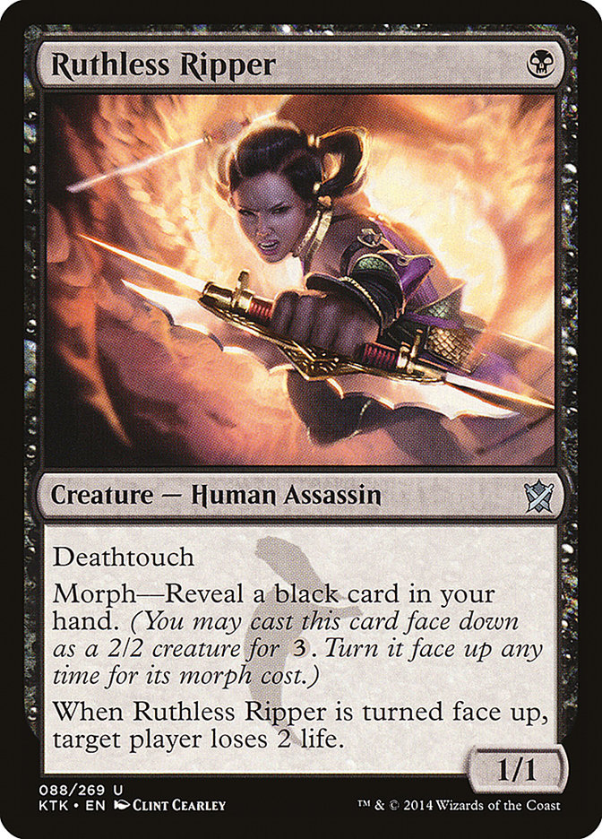 Ruthless Ripper [Khans of Tarkir] - Magic: The Gathering - Card Brawlers | Quebec | Canada |