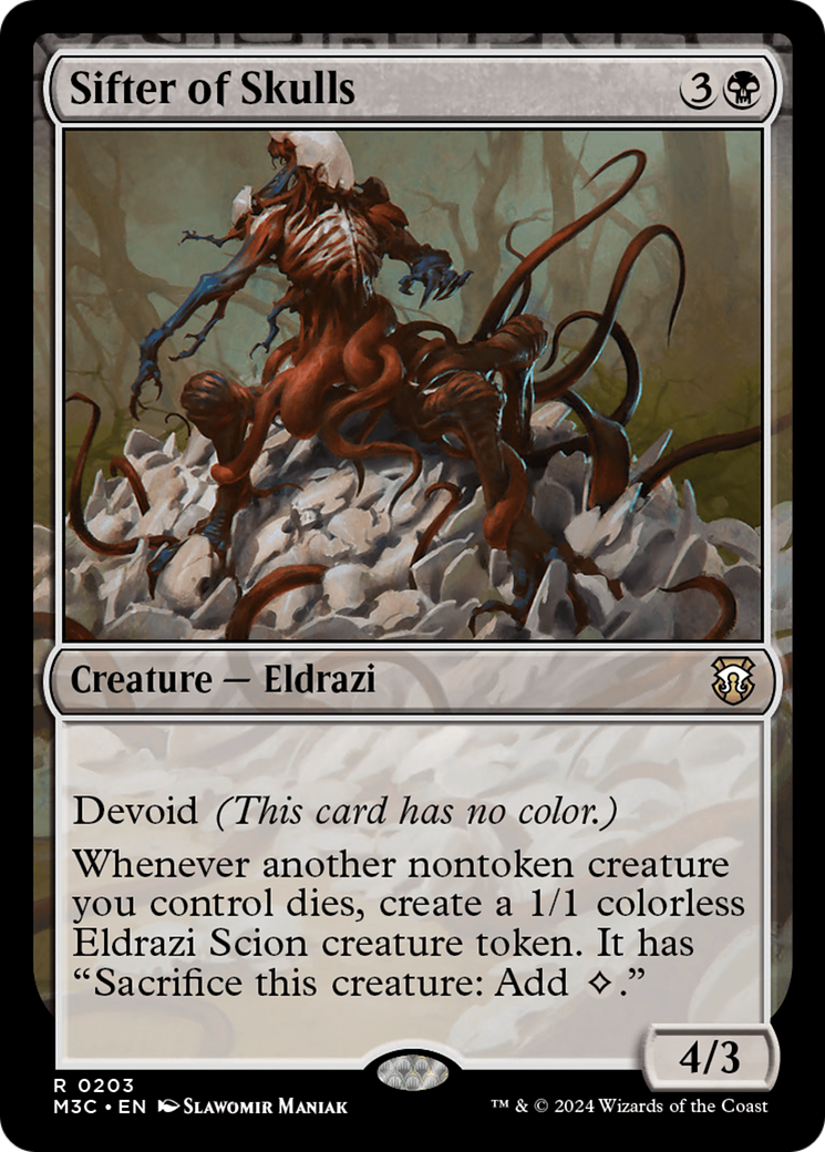 Sifter of Skulls (Ripple Foil) [Modern Horizons 3 Commander] - Magic: The Gathering - Card Brawlers | Quebec | Canada |