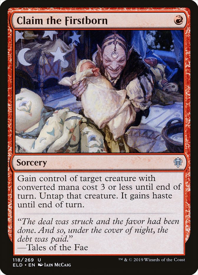 Claim the Firstborn [Throne of Eldraine] - Magic: The Gathering - Card Brawlers | Quebec | Canada |