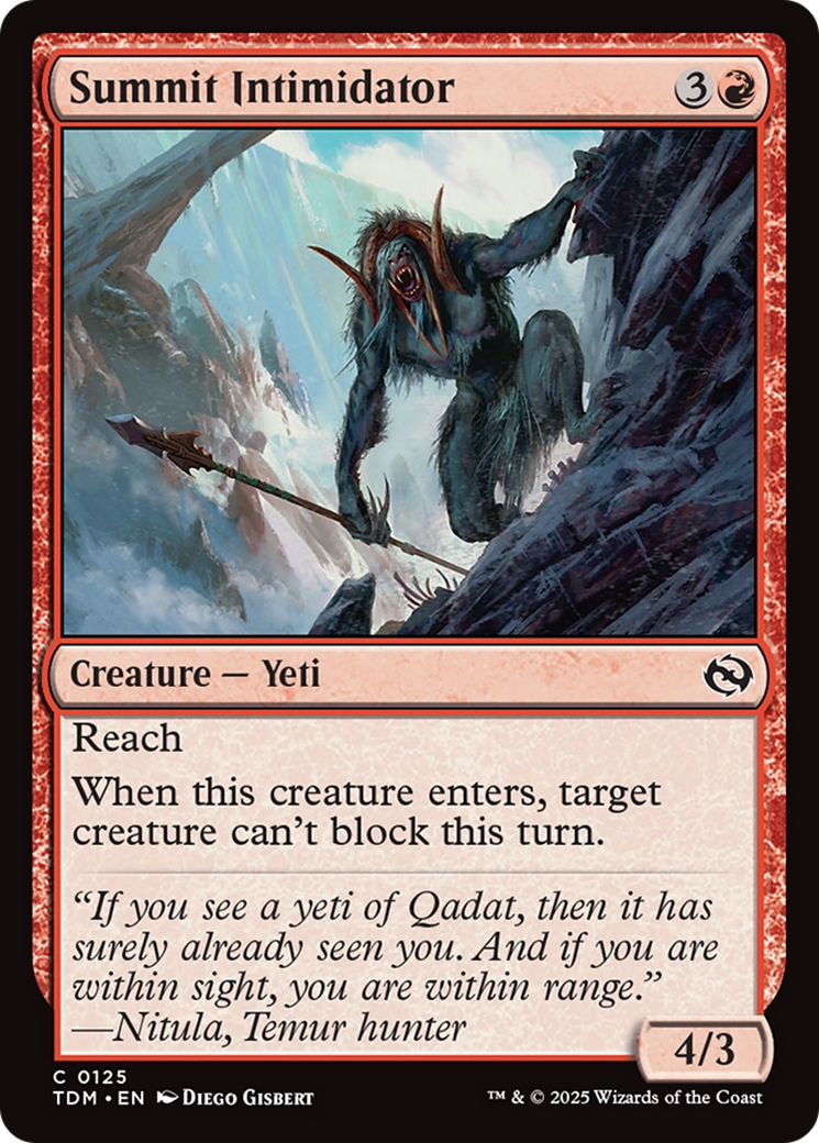 Summit Intimidator [Tarkir: Dragonstorm] - Magic: The Gathering - Card Brawlers | Quebec | Canada |