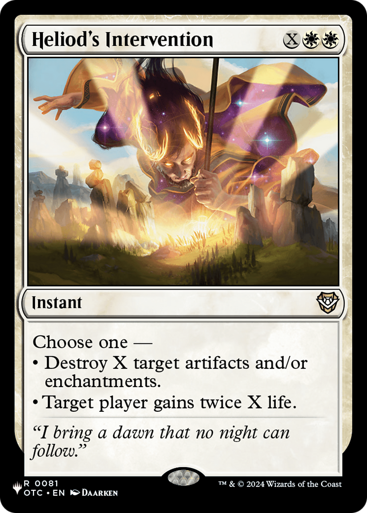 Heliod's Intervention [The List] - Magic: The Gathering - Card Brawlers | Quebec | Canada |