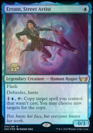 Errant, Street Artist [Streets of New Capenna Prerelease Promos] - Magic: The Gathering - Card Brawlers | Quebec | Canada |