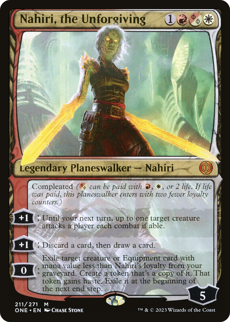 Nahiri, the Unforgiving [Phyrexia: All Will Be One] - Magic: The Gathering - Card Brawlers | Quebec | Canada |