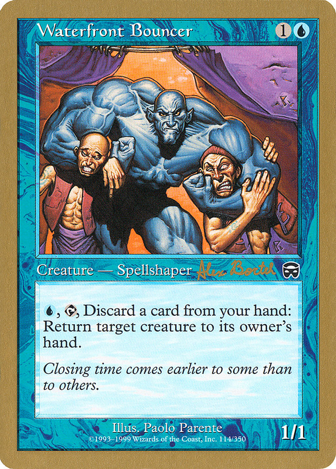 Waterfront Bouncer (Alex Borteh) [World Championship Decks 2001] - Magic: The Gathering - Card Brawlers | Quebec | Canada |