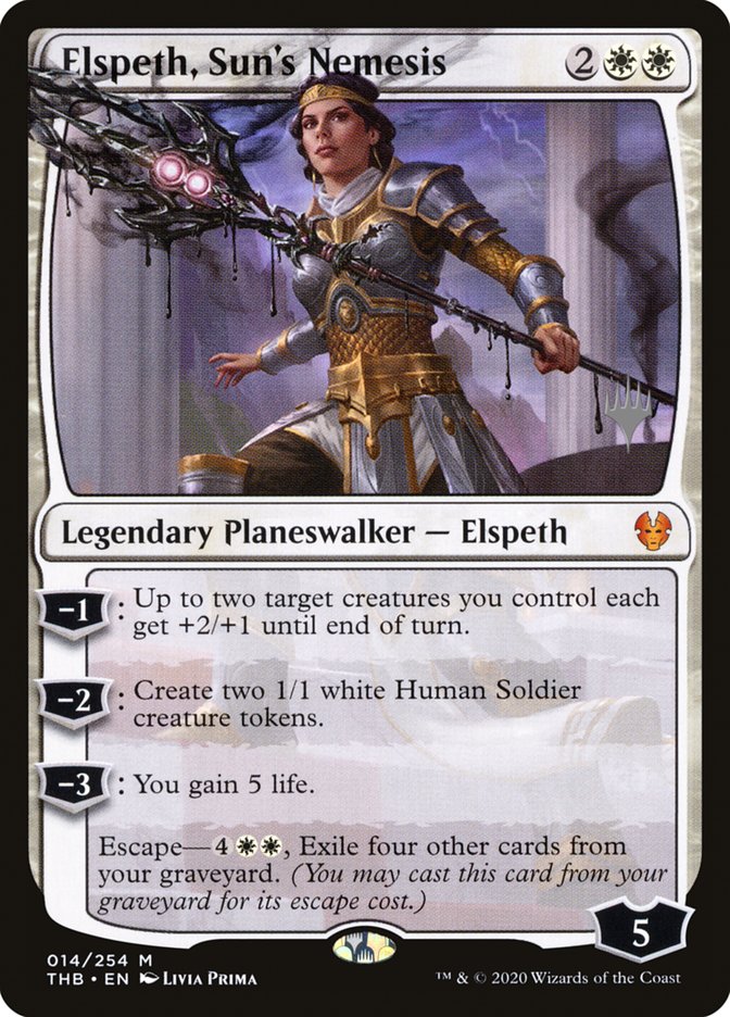 Elspeth, Sun's Nemesis (Promo Pack) [Theros Beyond Death Promos] - Magic: The Gathering - Card Brawlers | Quebec | Canada |