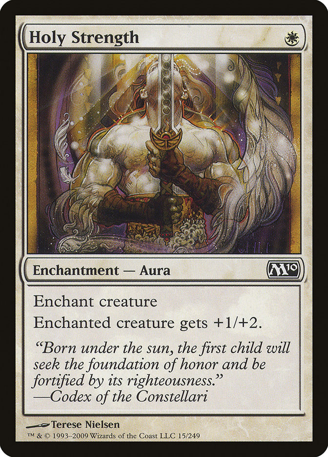 Holy Strength [Magic 2010] - Magic: The Gathering - Card Brawlers | Quebec | Canada |