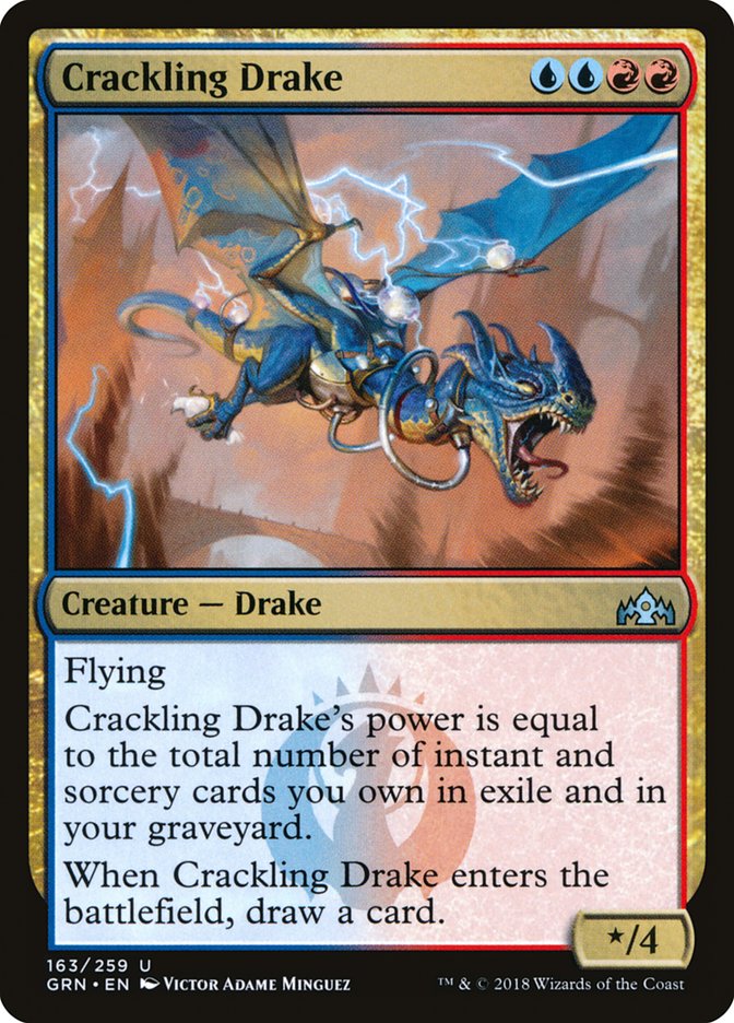 Crackling Drake [Guilds of Ravnica] - Magic: The Gathering - Card Brawlers | Quebec | Canada |