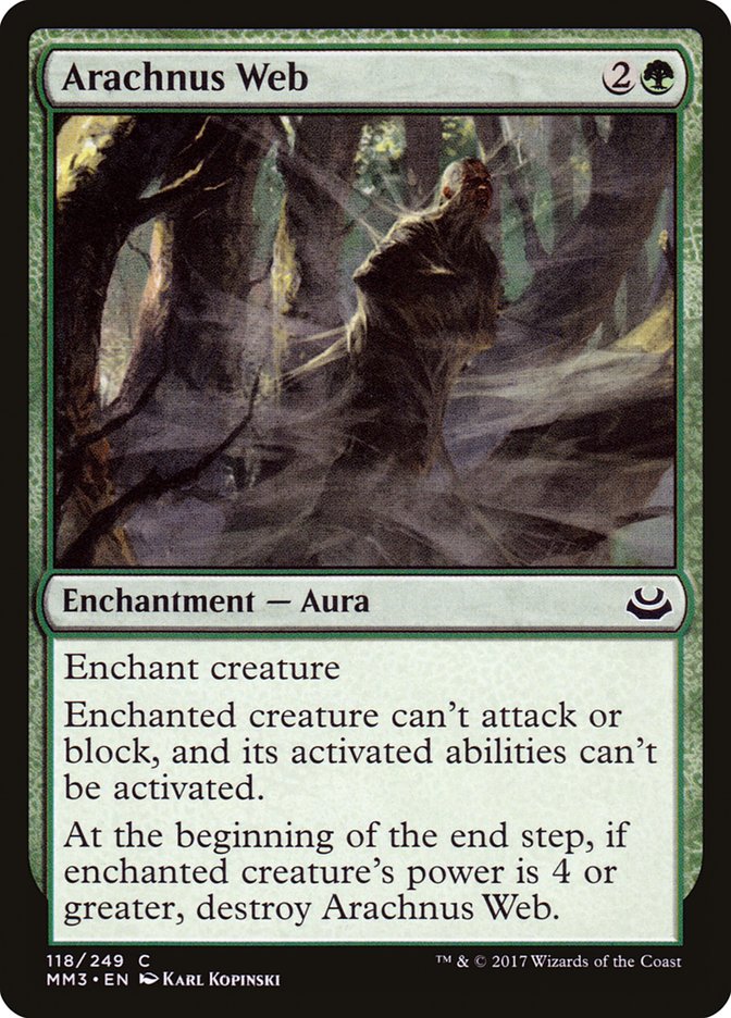 Arachnus Web [Modern Masters 2017] - Magic: The Gathering - Card Brawlers | Quebec | Canada |