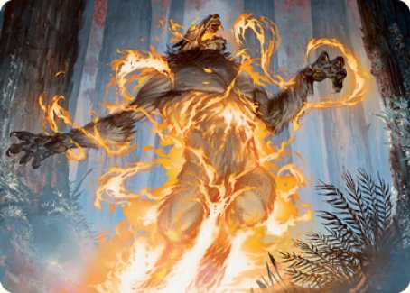 Burn the Accursed Art Card [Innistrad: Midnight Hunt Art Series] - Magic: The Gathering - Card Brawlers | Quebec | Canada |