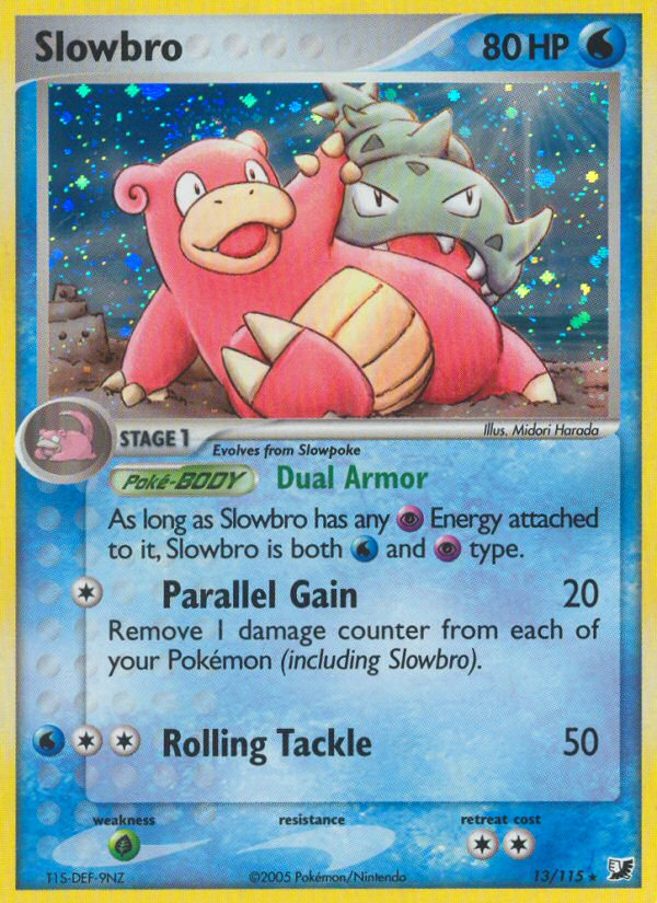 Slowbro (13/115) [EX: Unseen Forces] - Pokémon - Card Brawlers | Quebec | Canada |