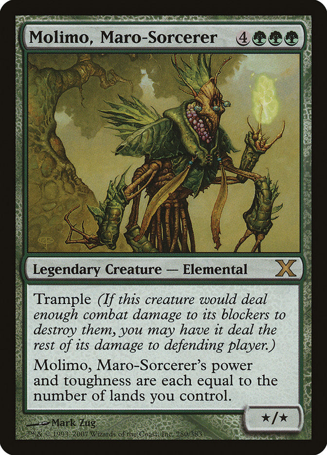 Molimo, Maro-Sorcerer [Tenth Edition] - Magic: The Gathering - Card Brawlers | Quebec | Canada |