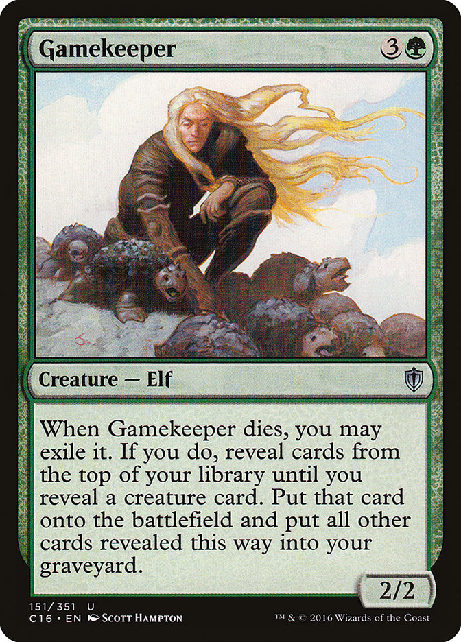 Gamekeeper [Commander 2016] - Magic: The Gathering - Card Brawlers | Quebec | Canada |