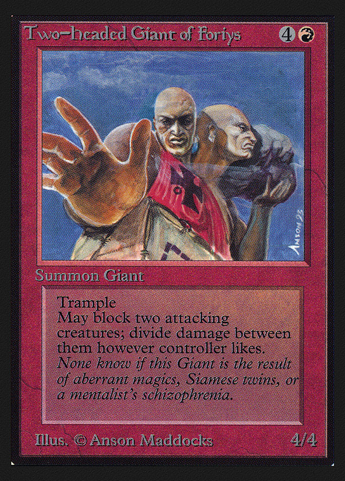 Two-Headed Giant of Foriys [International Collectors' Edition] - Magic: The Gathering - Card Brawlers | Quebec | Canada |