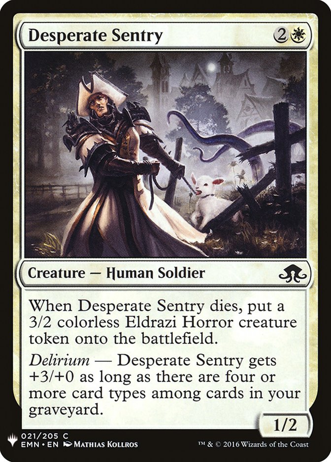 Desperate Sentry [Mystery Booster] - Magic: The Gathering - Card Brawlers | Quebec | Canada |