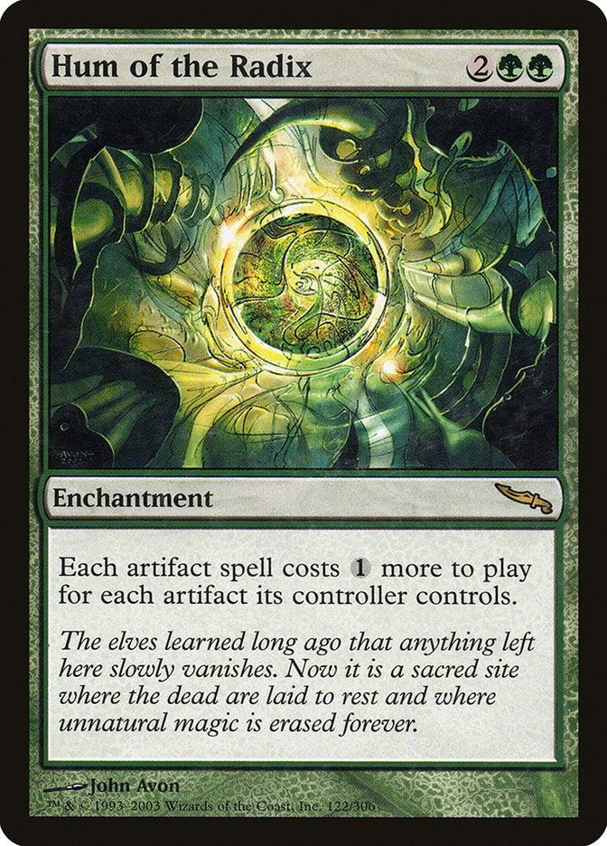 Hum of the Radix [Mirrodin] - Magic: The Gathering - Card Brawlers | Quebec | Canada |