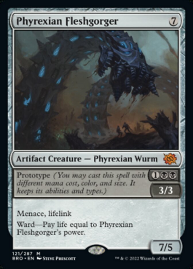 Phyrexian Fleshgorger (Promo Pack) [The Brothers' War Promos] - Magic: The Gathering - Card Brawlers | Quebec | Canada |