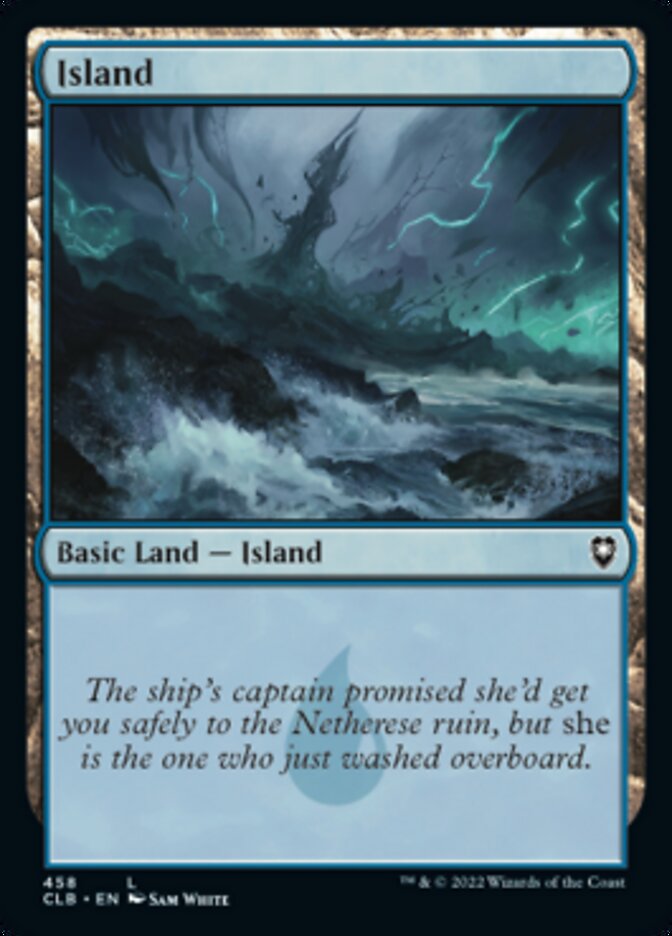 Island (458) [Commander Legends: Battle for Baldur's Gate] - Magic: The Gathering - Card Brawlers | Quebec | Canada |