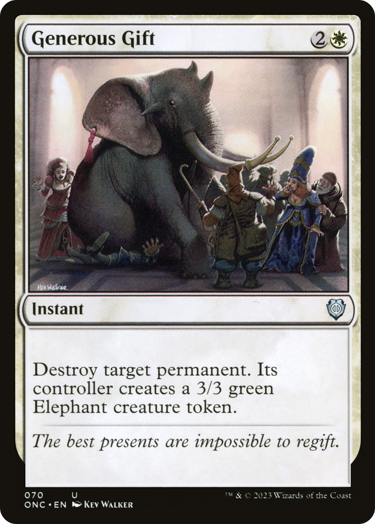 Generous Gift [Phyrexia: All Will Be One Commander] - Magic: The Gathering - Card Brawlers | Quebec | Canada |