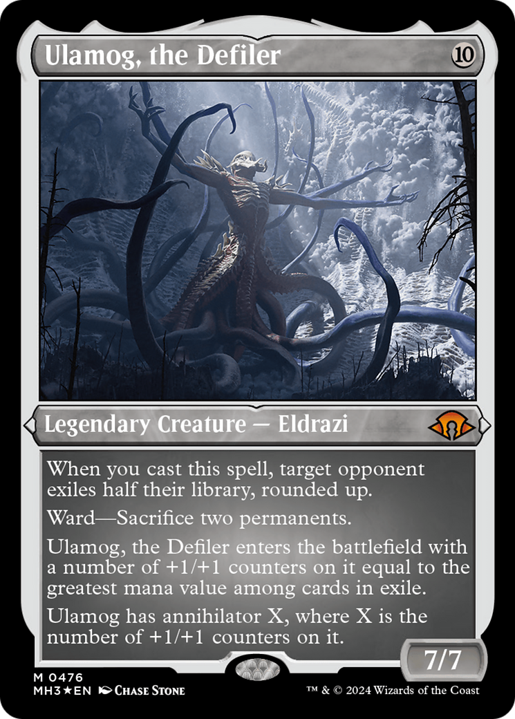 Ulamog, the Defiler (Foil Etched) [Modern Horizons 3] - Magic: The Gathering - Card Brawlers | Quebec | Canada |