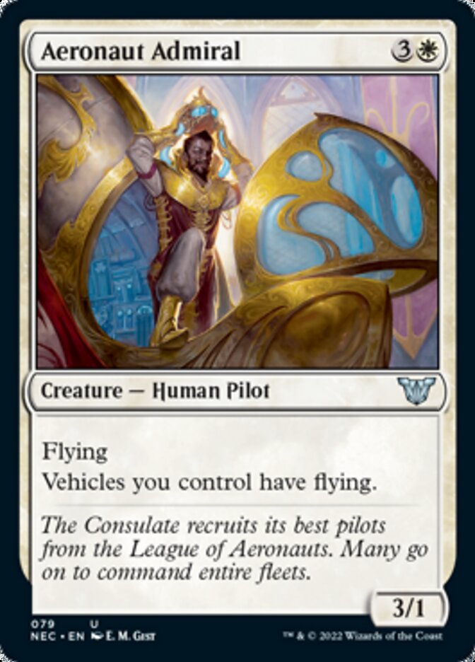 Aeronaut Admiral [Kamigawa: Neon Dynasty Commander] - Magic: The Gathering - Card Brawlers | Quebec | Canada |