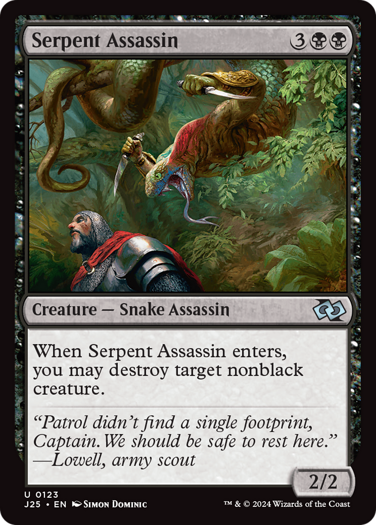 Serpent Assassin [Foundations Jumpstart] - Magic: The Gathering - Card Brawlers | Quebec | Canada |
