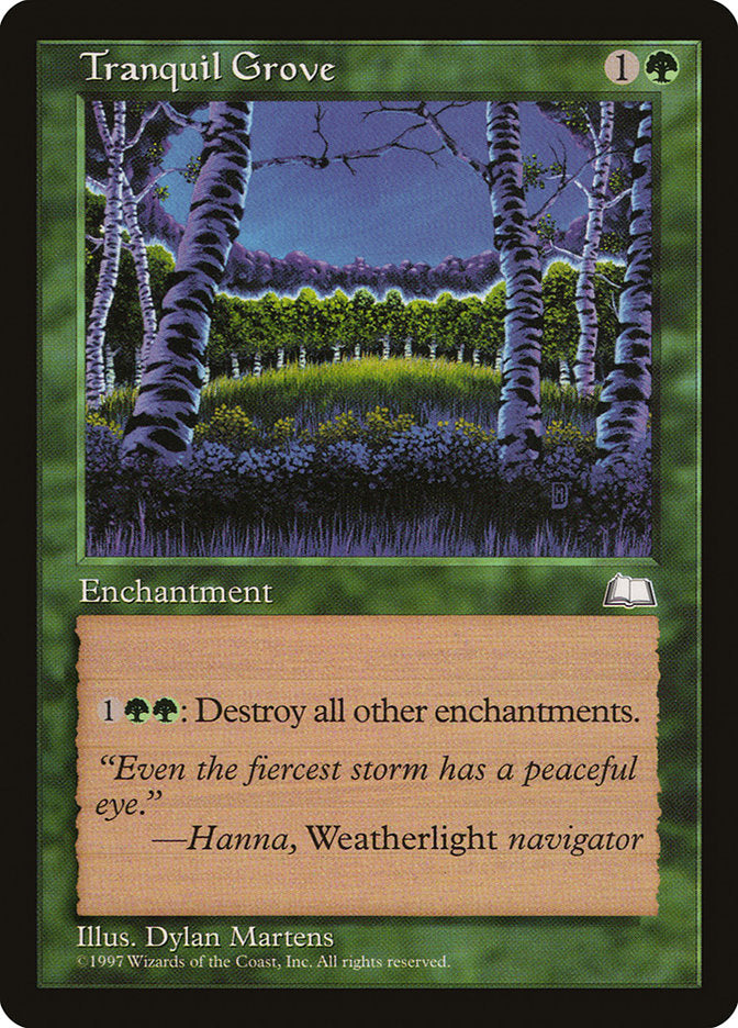 Tranquil Grove [Weatherlight] - Magic: The Gathering - Card Brawlers | Quebec | Canada |