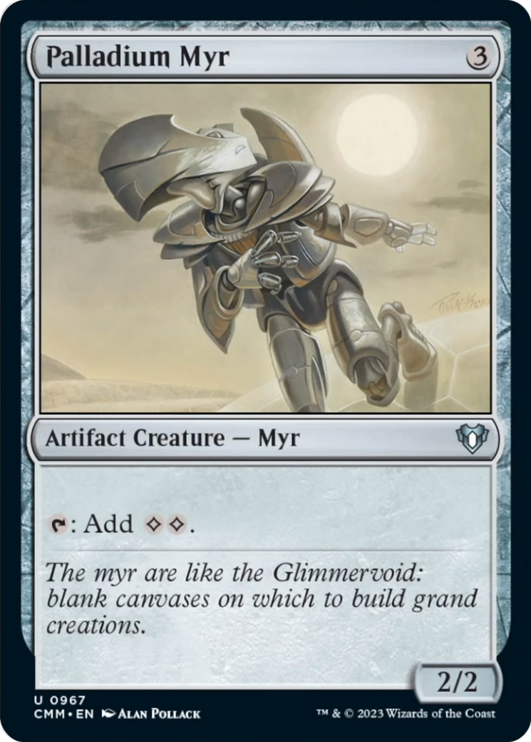 Palladium Myr [Commander Masters] - Magic: The Gathering - Card Brawlers | Quebec | Canada |