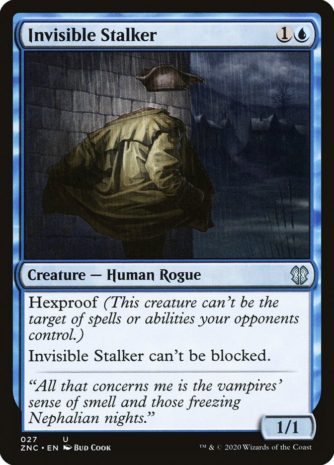 Invisible Stalker [Zendikar Rising Commander] - Magic: The Gathering - Card Brawlers | Quebec | Canada |
