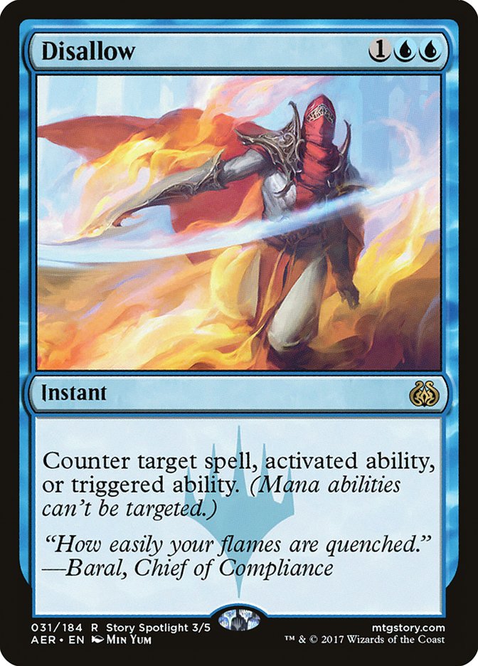 Disallow [Aether Revolt] - Magic: The Gathering - Card Brawlers | Quebec | Canada |